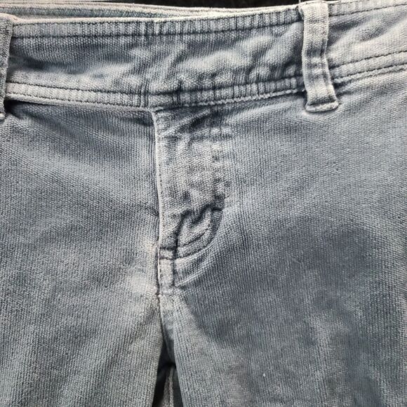 Tommy Jeans Womens Curduroy Pants Gray Size 5 Cotton Blend Stretch Pockets - Picture 9 of 12